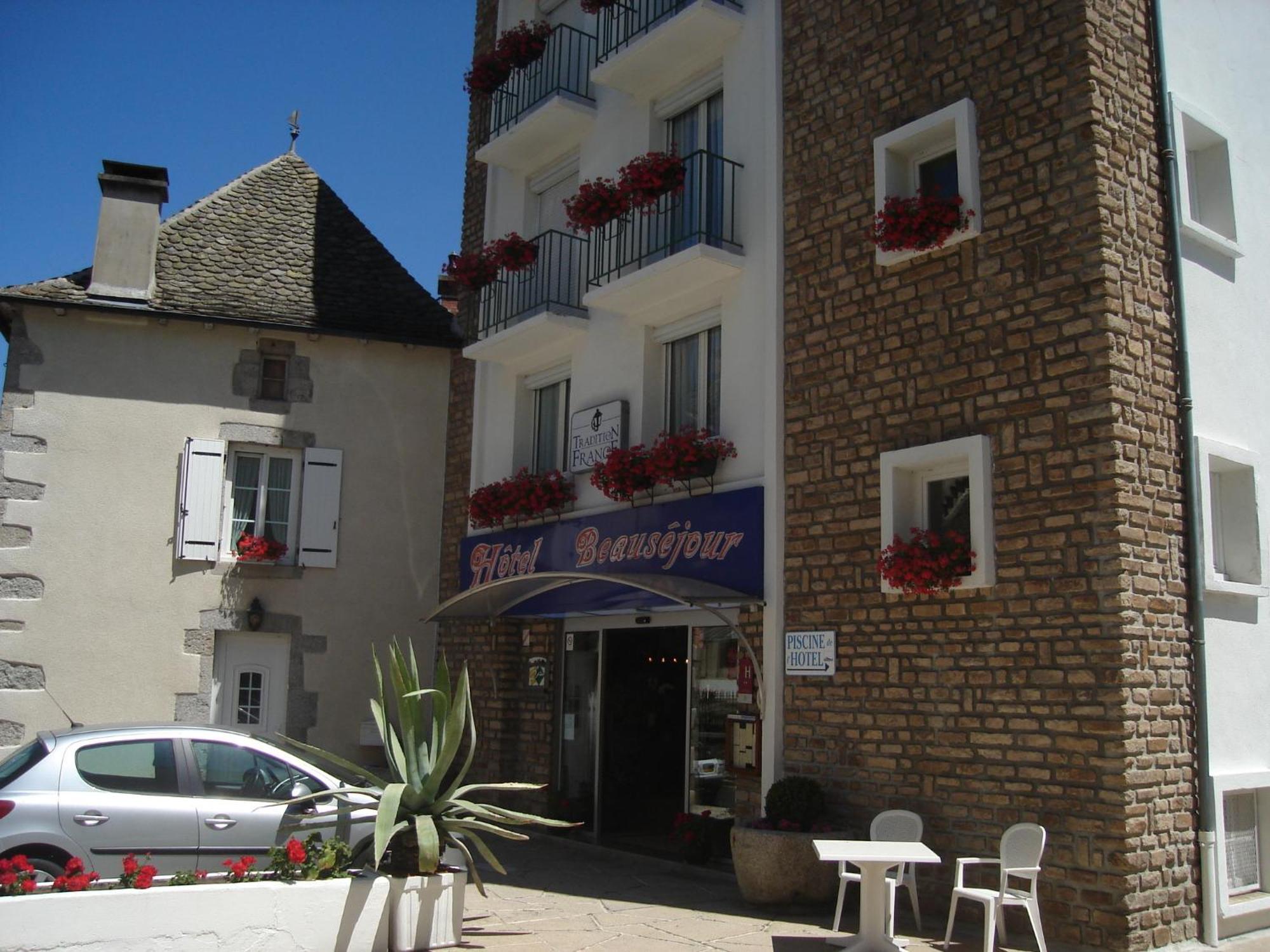 Hôtel Beauséjour Chaudes-Aigues Exterior foto